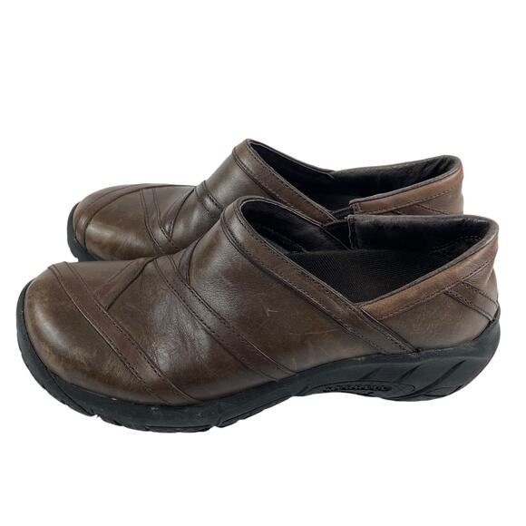 Merrell Encore Eclipse 2 Brown Leather Slip On Loafer Women's Size 8 - Picture 3 of 7
